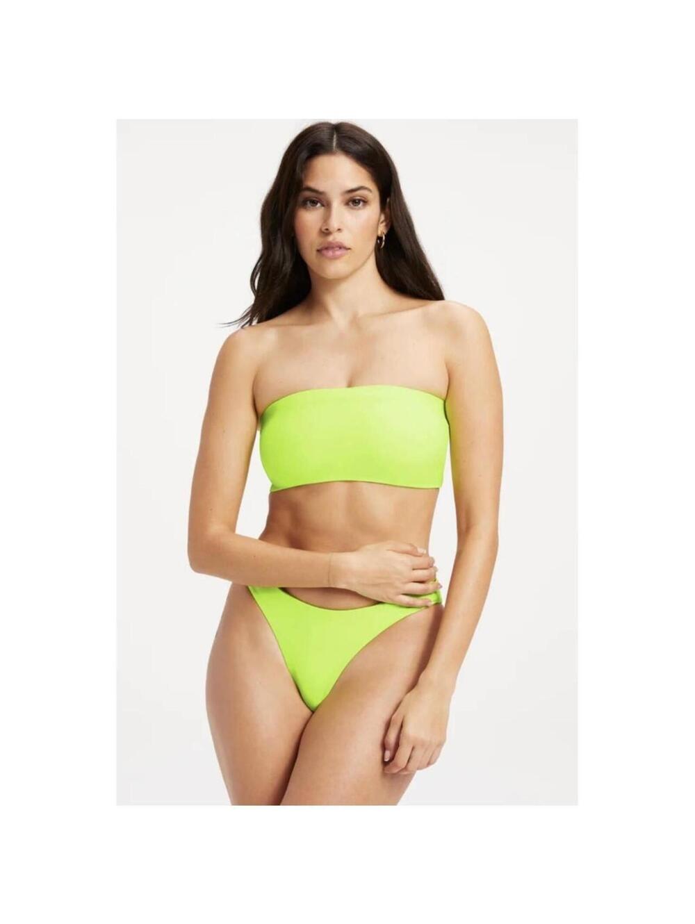 Good American NWT Better Band Bandeau Bikini Top - Size 7/4XL - MSRP $39